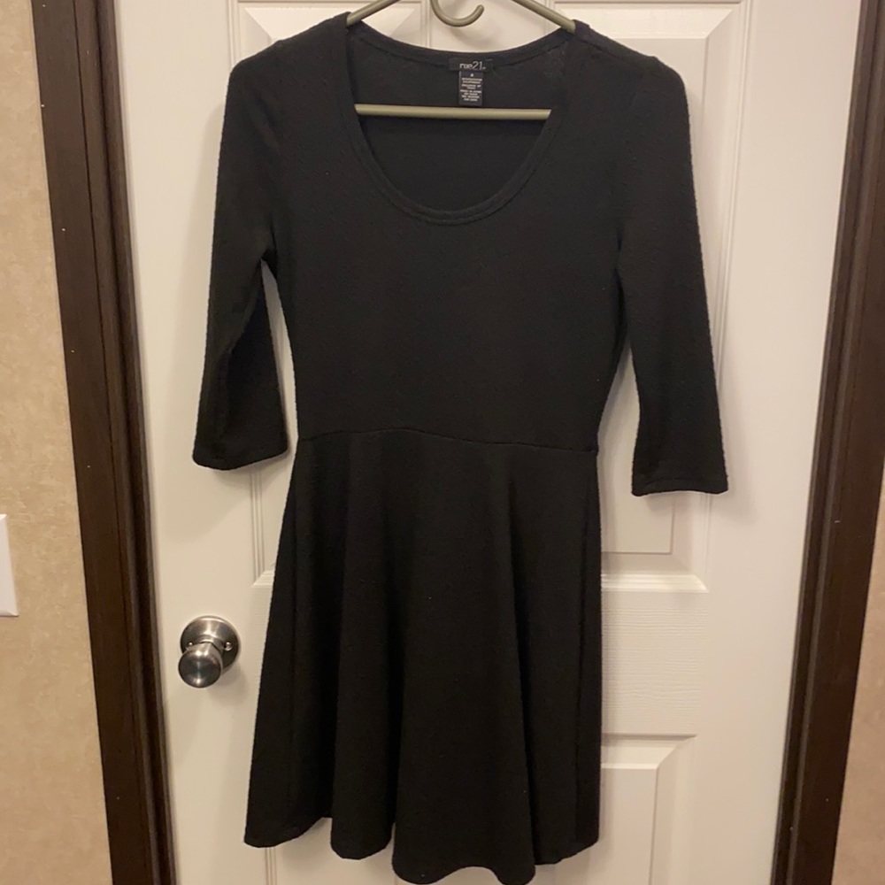 Black Skater Dress